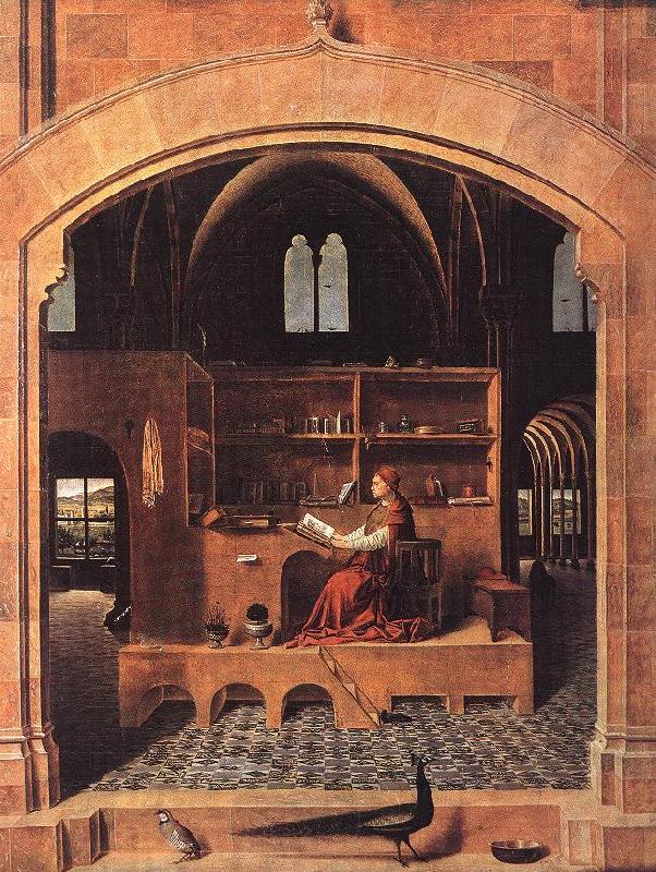  St Jerome in his Study